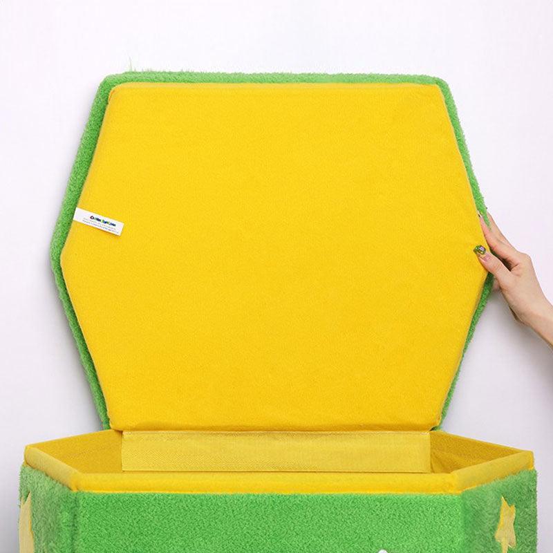 Cartoon Cookie Box Foldable Cat Cave Bed - MEWCATS