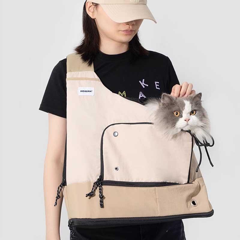 Casual Shoulder Front Pack Cat Carrier Backpack - MEWCATS
