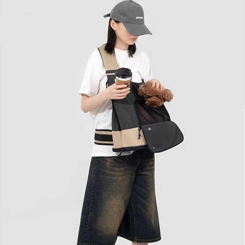 Casual Shoulder Front Pack Cat Carrier Backpack - MEWCATS