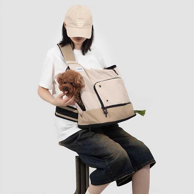 Casual Shoulder Front Pack Cat Carrier Backpack - MEWCATS