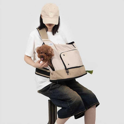 Casual Shoulder Front Pack Cat Carrier Backpack - MEWCATS