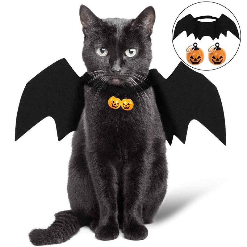 Cat Bat Wing Cosplay Halloween Black Costume Props