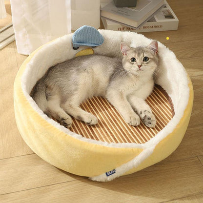 Cat Bed Mat Soft 2 Color All Seasons Soft Cat Nest