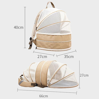 Cat Carrier Backpack 4 Color Large Size Outdoor Multifunction Foldable Bag