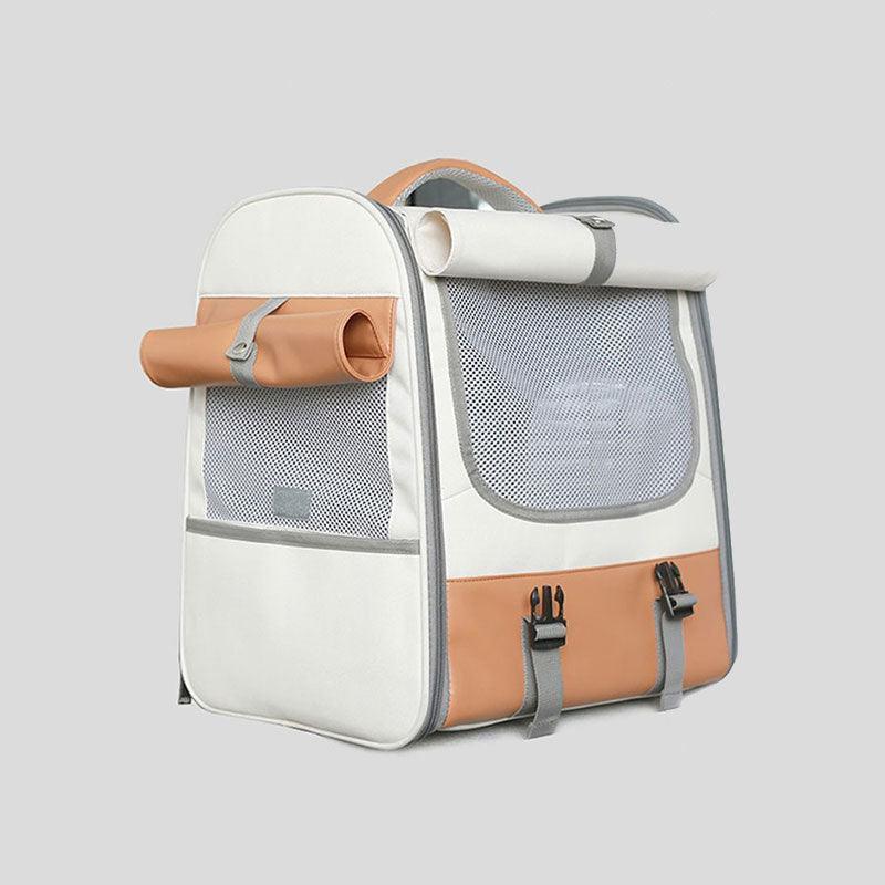 Cat Carrier Backpack Expandable Bag with Wheels - MEWCATS