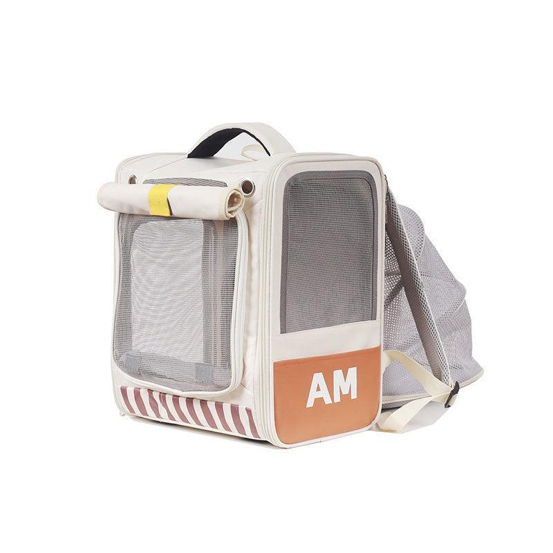 Cat Carrier Backpack Expandable Bag with Wheels - MEWCATS