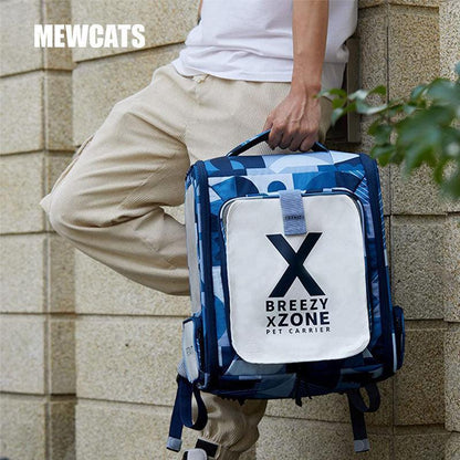 Cat Carrier Backpack Foldable Expandable 2 Color Bag - MEWCATS