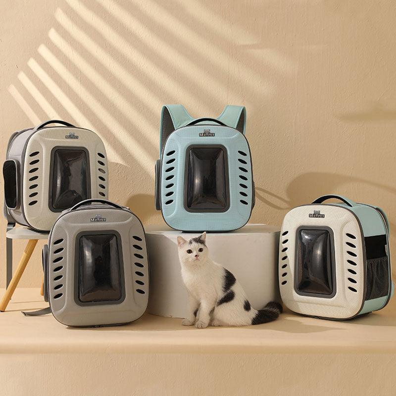 Cat Carrier Backpack Breathable Travel Outdoor 4 Color Foldable Pet Supplies