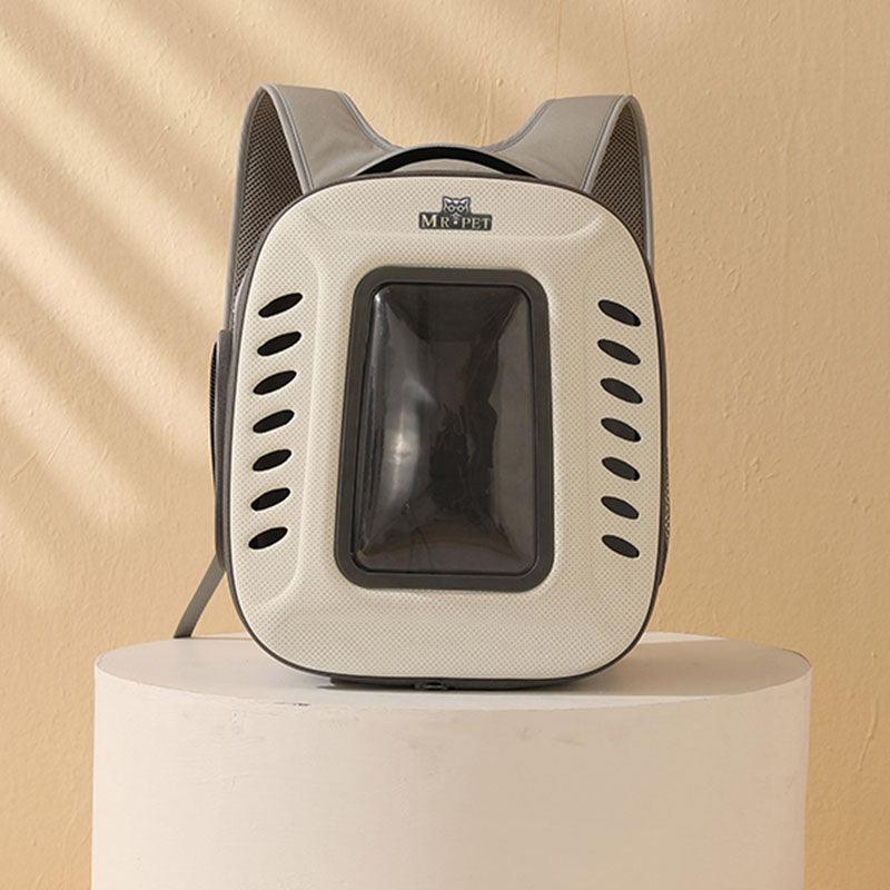 Cat Carrier Backpack Breathable Travel Outdoor Yellow Foldable Pet Supplies