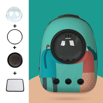 Cat Carrier Bag Capsule 13 Color Cat Backpack - MEWCATS