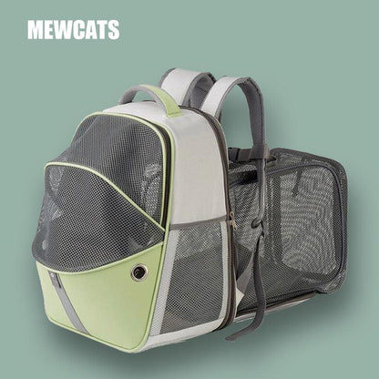 Cat Carrier Bag Outdoor Portable Foldable 4 Color Pet Backpack Collapsible