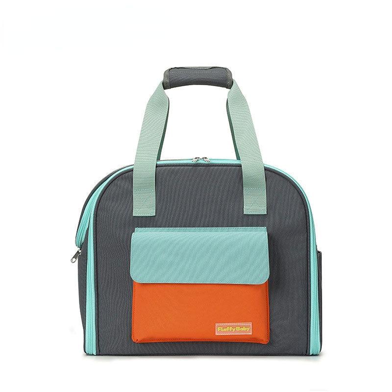 Cat Carrier Backpack Bag Foldable Expandable Tote Grey Outdoors Pet Handbag