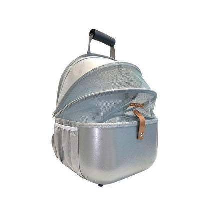 Cat Carrier Bag Portable White Travel Backpack