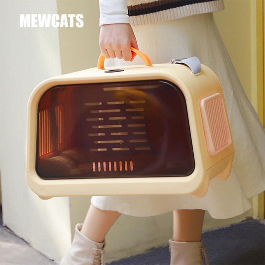 Cat Carrier Bag Air Box Space Capsule Tote High Value Handbag 5 Color Pet Cage