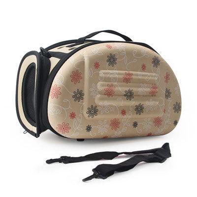 Cat Carrier Bag Travel Foldable  Yellow Portable Handbag Shoulder Bag