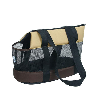 Cat Carrier Breathable Portable Outdoor Coffee Pet handbag Shoulder Bag