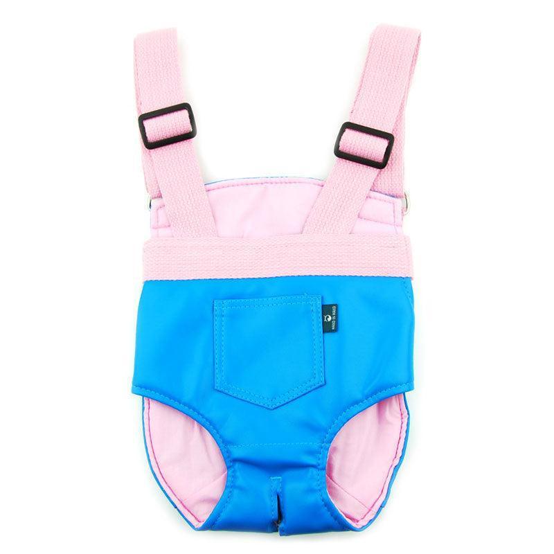 Cat Carrier Front Pack Bag Adjustable Backpack Outdoor Travel Blue Pet sling bag