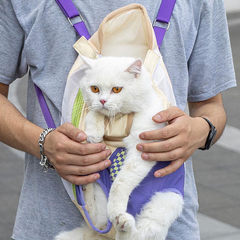 Cat Carrier Front Pack Sling Bag Color Backpack – MEWCATS