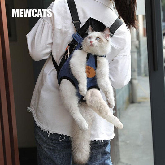 Cat Carrier Front Pack Sling Bag 8 Color Backpack - MEWCATS
