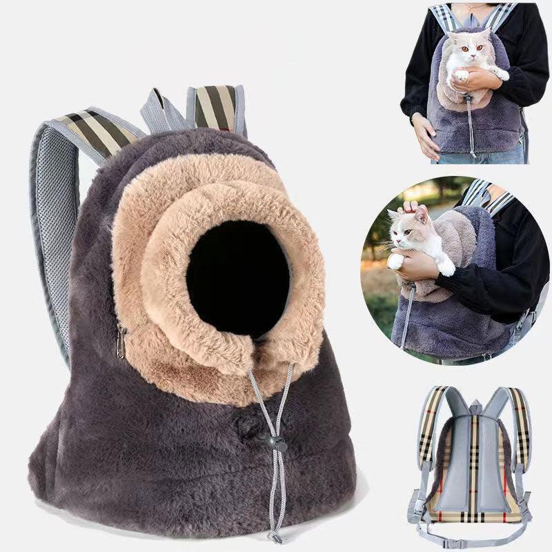 Cat Carrier Front Pack Transport Bag Travel Backpack