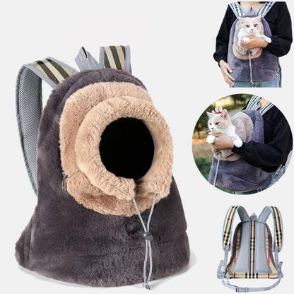 Cat Carrier Front Pack Transport Bag Travel Backpack
