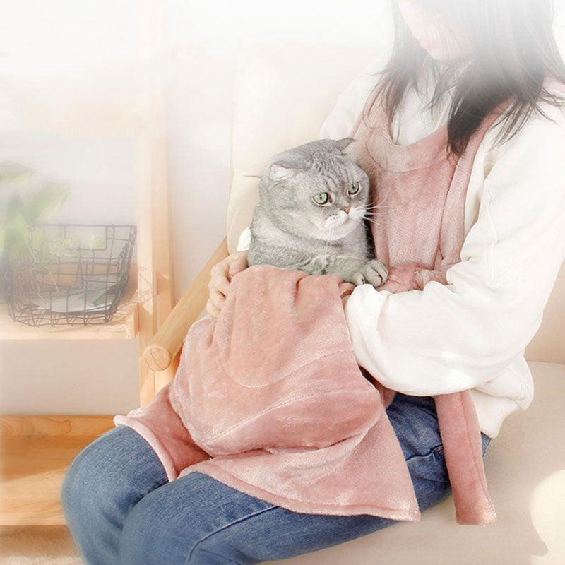 Cat Carrier Hoodie Sleeping Bag Warm Apron