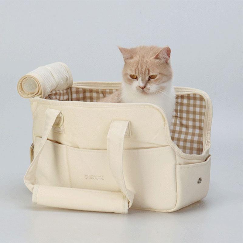 Cat Carrier Outdoor Travel Warm Tote Bag – MEWCATS