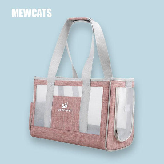 Cat Carrier Tote Breathable Portable Pet Handbag 3 Color Travel Shoulder Bag