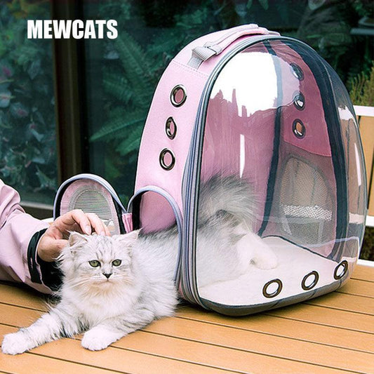 Cat Carrier Transparent 5 Colors Bubble Backpack - MEWCATS