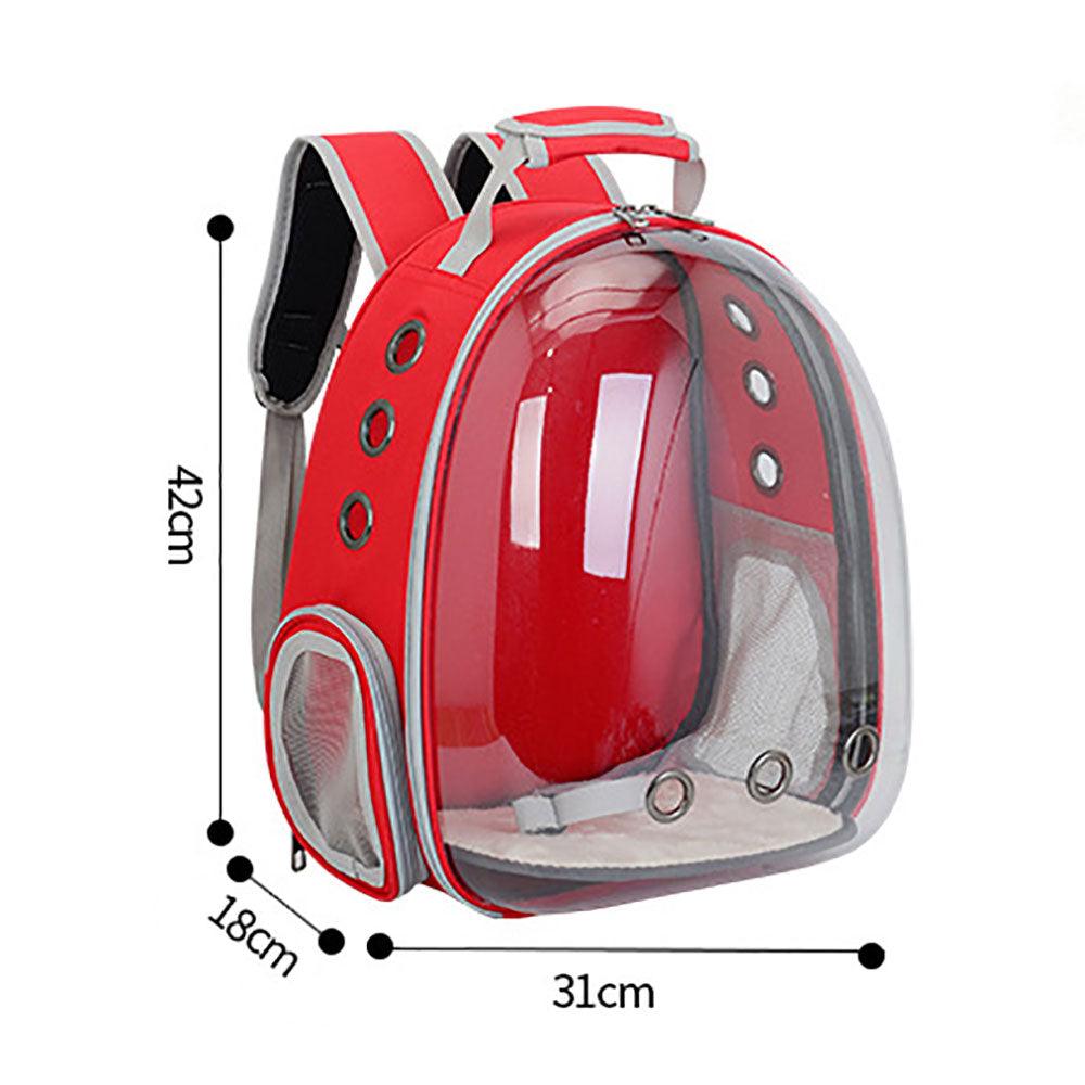 Cat Carrier Transparent Breathable 5 Colors Portable Backpack