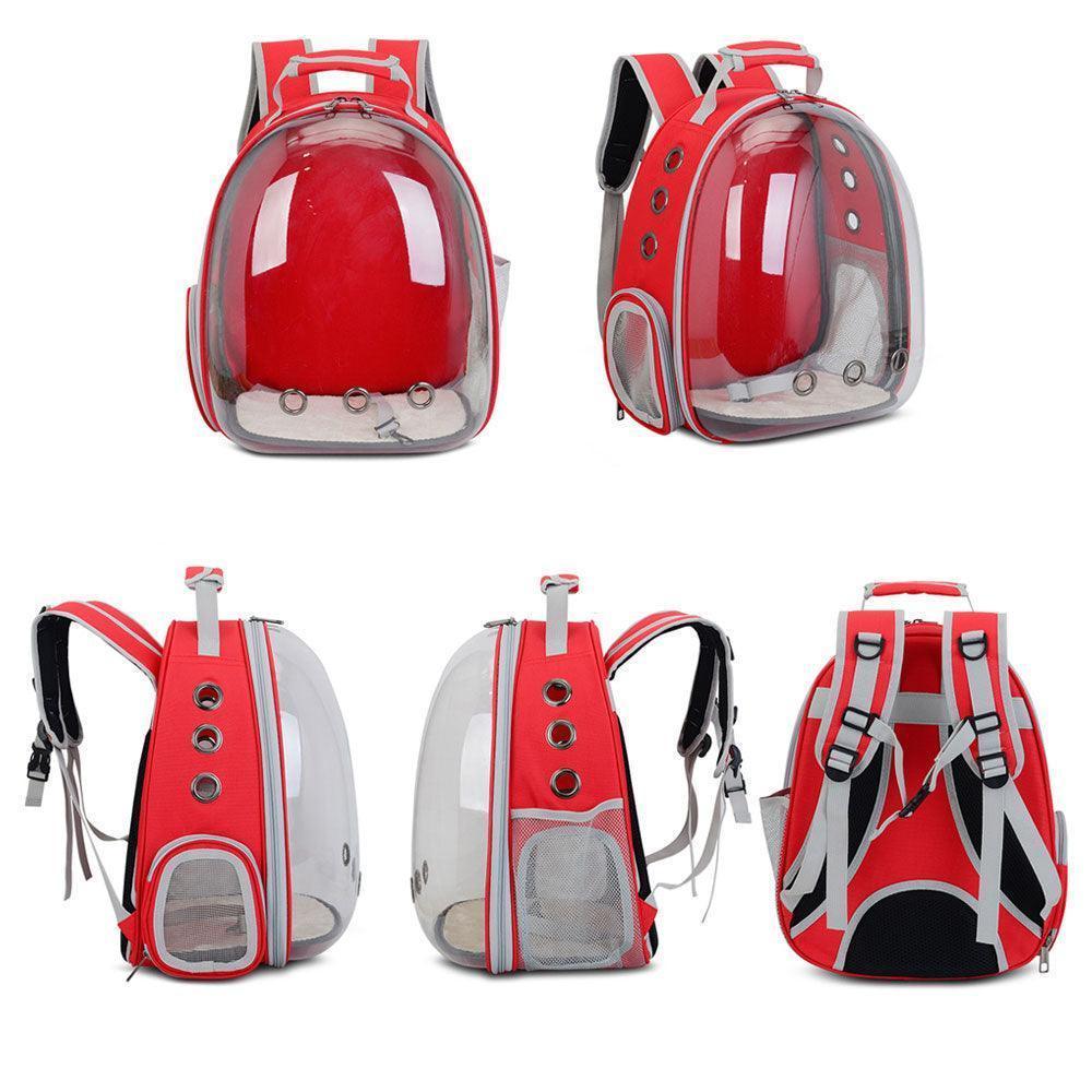 Cat Carrier Transparent 5 Colors Bubble Backpack MEW001 / Pink