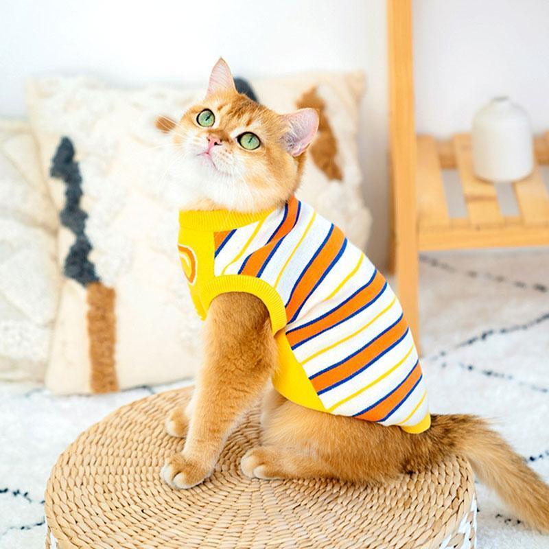Cat Clothes 3 Color Winter Warm Sweater Vest