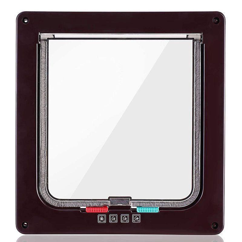 Cat door with window Free access - MEWCATS