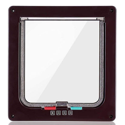 Cat door with window Free access - MEWCATS