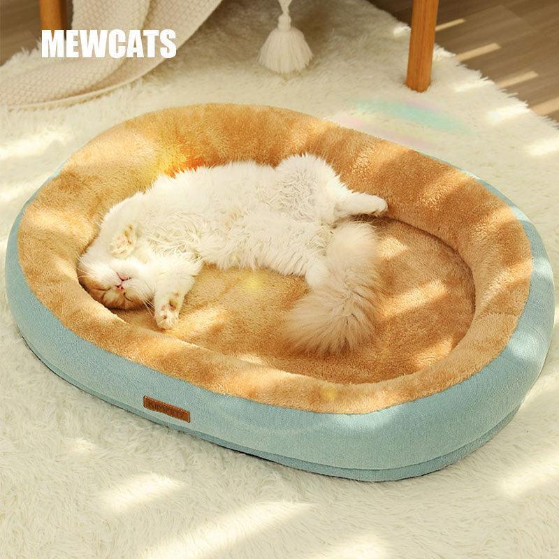 Cat Bed Mat Soft 3 Color Warm Sleeping Nest