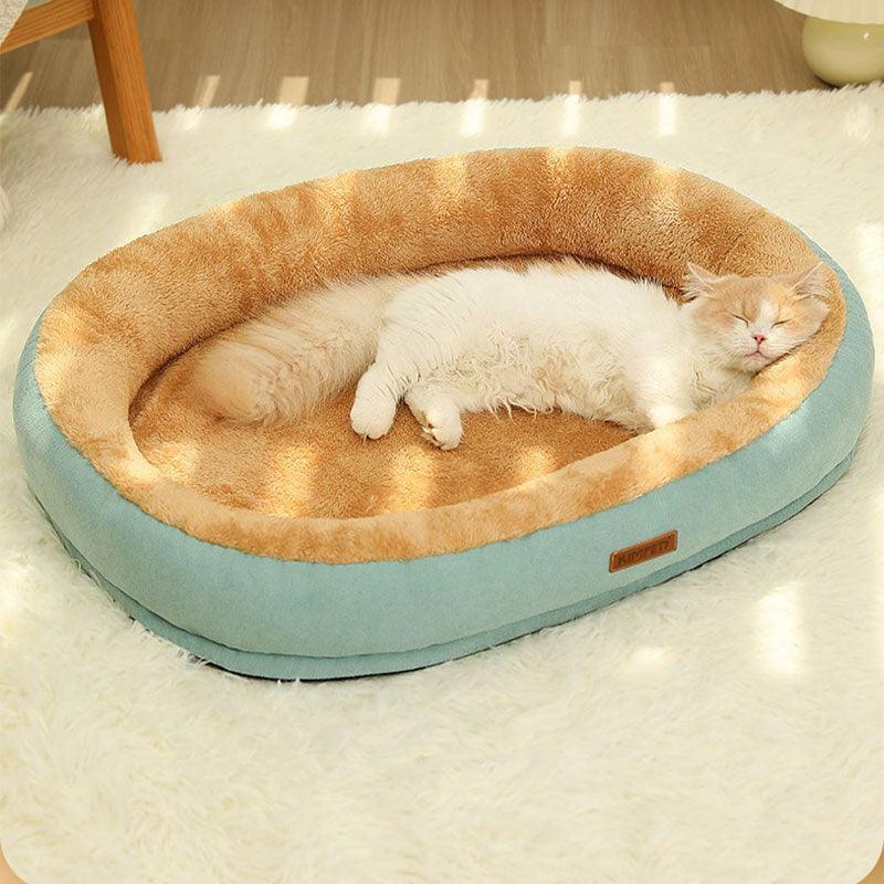 Cat Bed Mat Soft 3 Color Warm Sleeping Nest