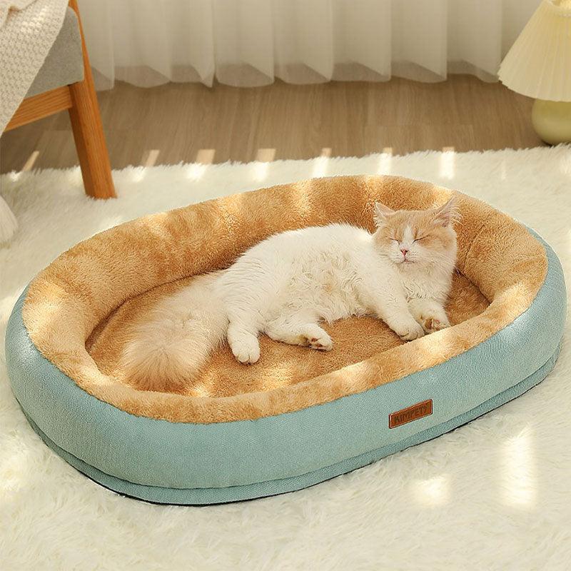 Cat Bed Mat Soft 3 Color Warm Sleeping Nest