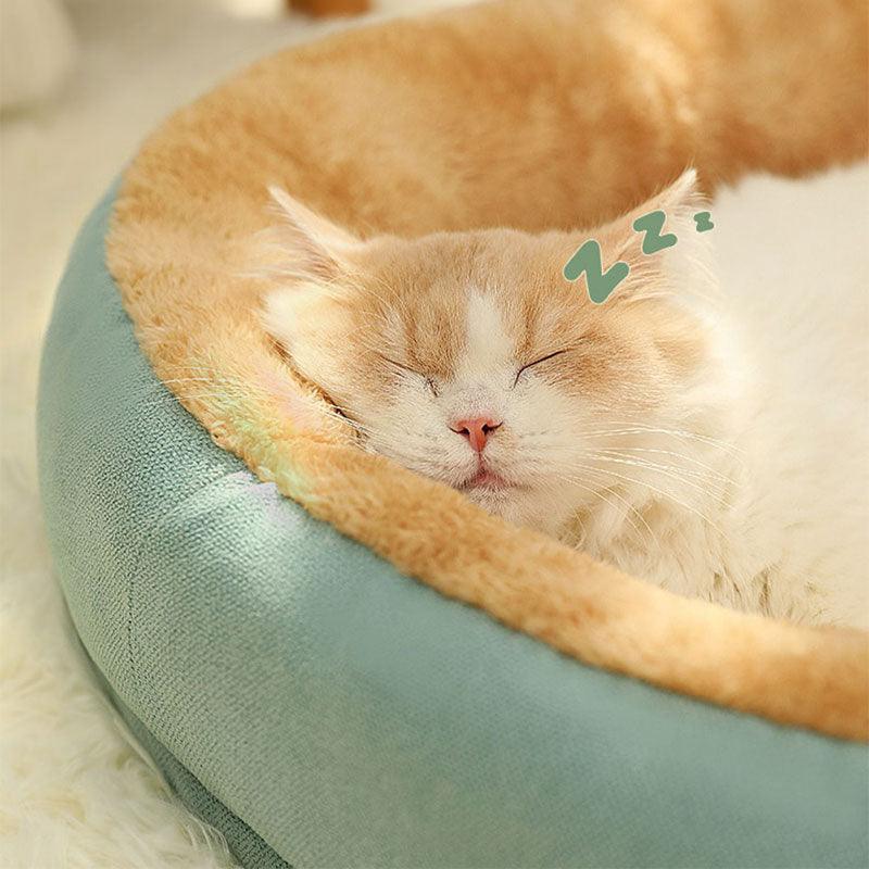 Cat Bed Mat Soft 3 Color Warm Sleeping Nest