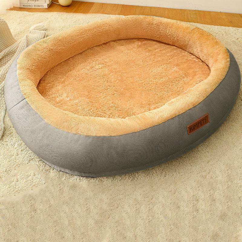 Cat Bed Mat Soft Blue Warm Sleeping Nest