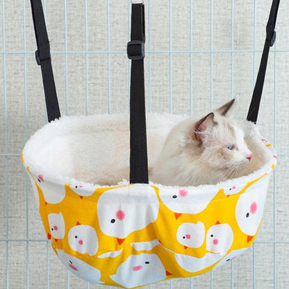 Cat Hammock for Cage 4 Color Adjustable Summer Bed - MEWCATS