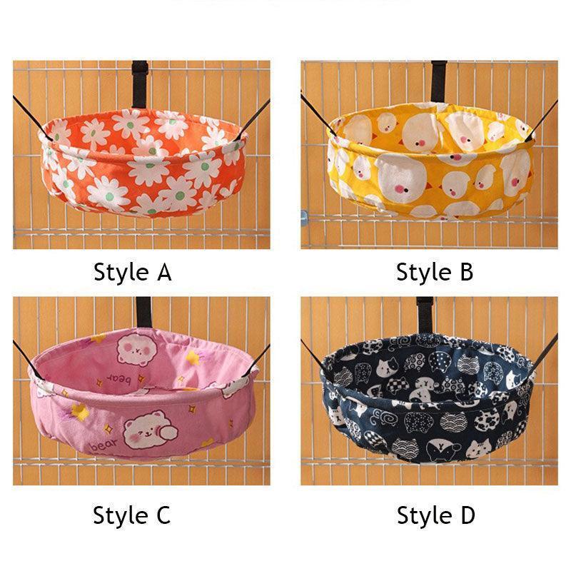 Cat Hammock for Cage 4 Color Adjustable Summer Bed - MEWCATS