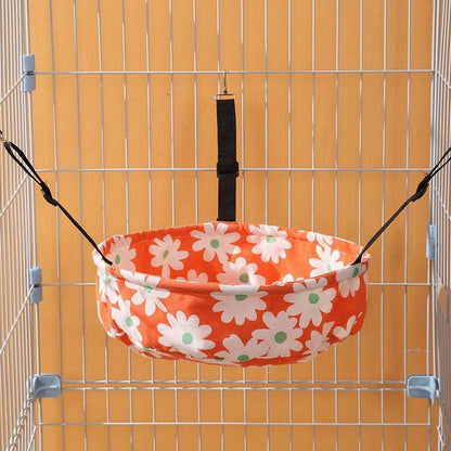 Cat Hammock for Cage 4 Color Adjustable Summer Bed - MEWCATS