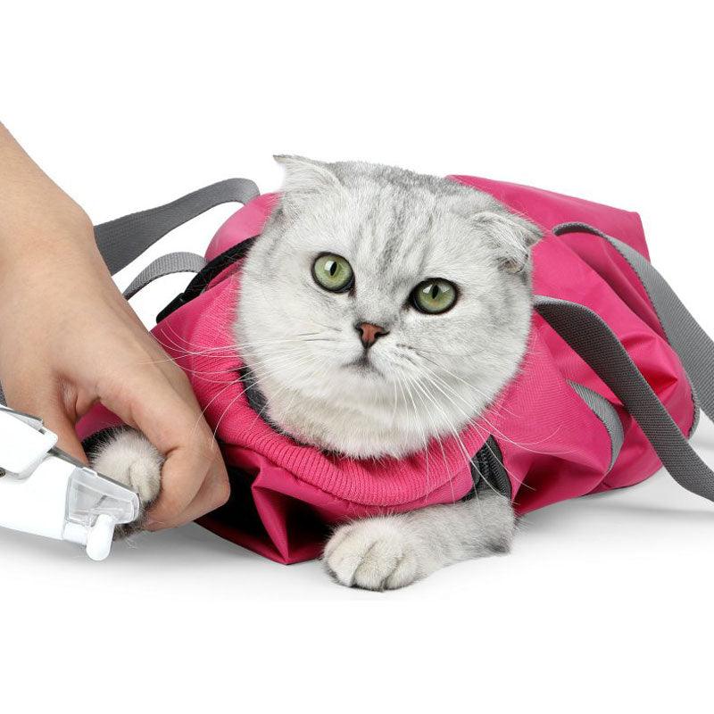 Cat Carrier Soft Bag Portable Breathable Red Shoulder Pet Handbag