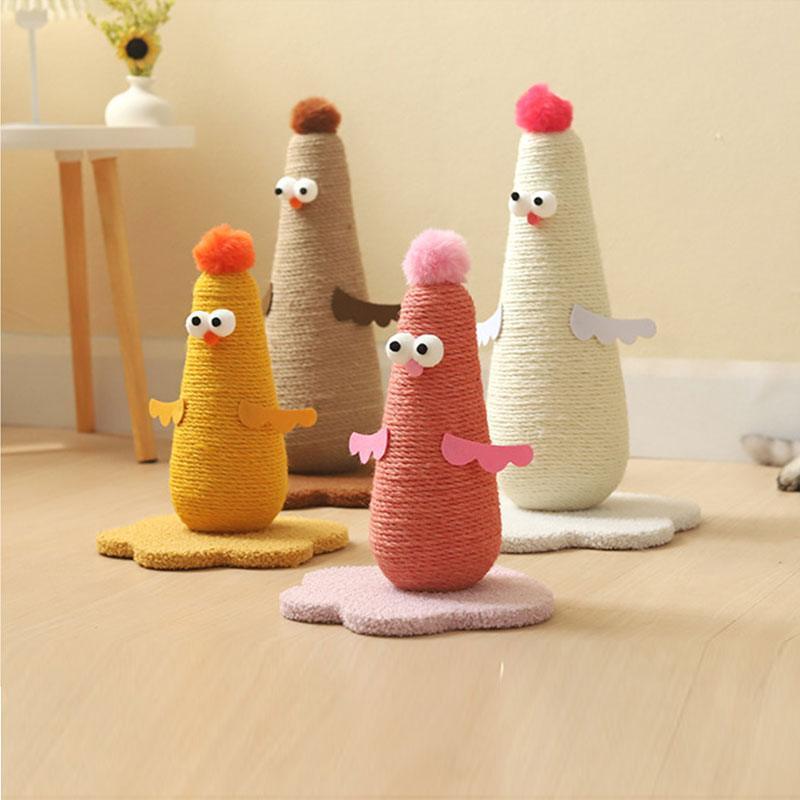 Cat Scratching Post 4 Color Kitty Tree Toys - MEWCATS