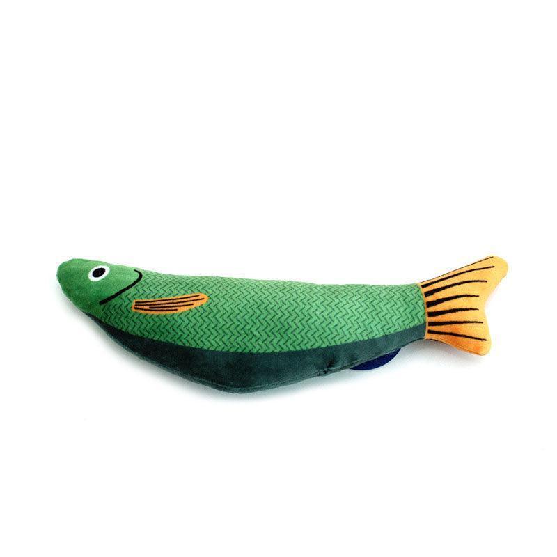 Cat Toys Fish Plush Kitten Teething Interactive Toy