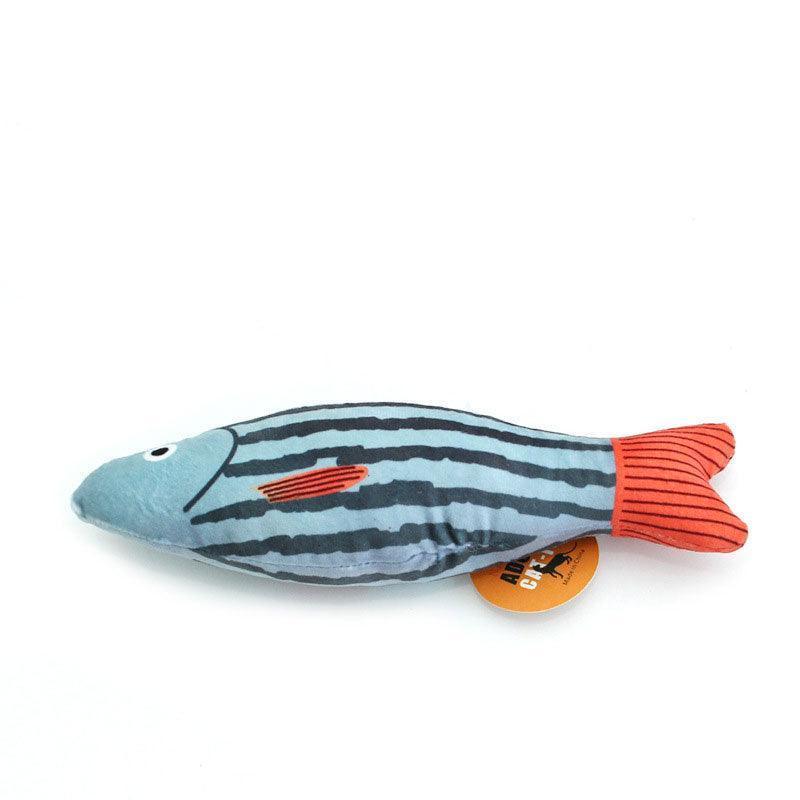 Cat Toys Fish Plush Kitten Teething Interactive Toy