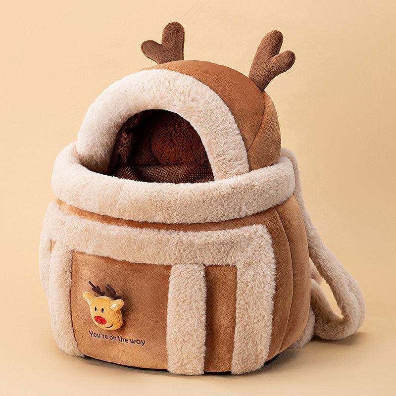 Cat Warm Bag Soft 2 Color Backpack Cat Carrier Front Pack - MEWCATS