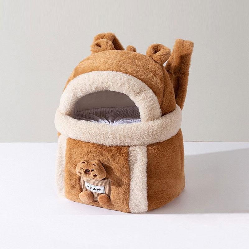 Cat Warm Bag Soft 2 Color Backpack Cat Carrier Front Pack - MEWCATS