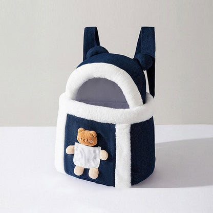 Cat Warm Bag Soft 2 Color Backpack Cat Carrier Front Pack - MEWCATS