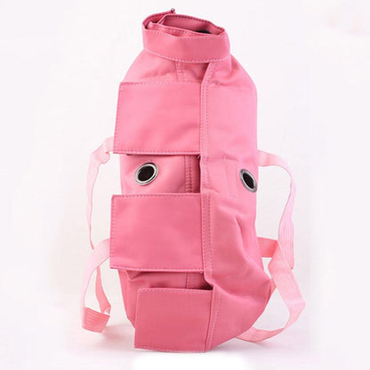 Cat Bag for Cleaning Ear Trimming Nail Care Hospital Pink Pet Handbag